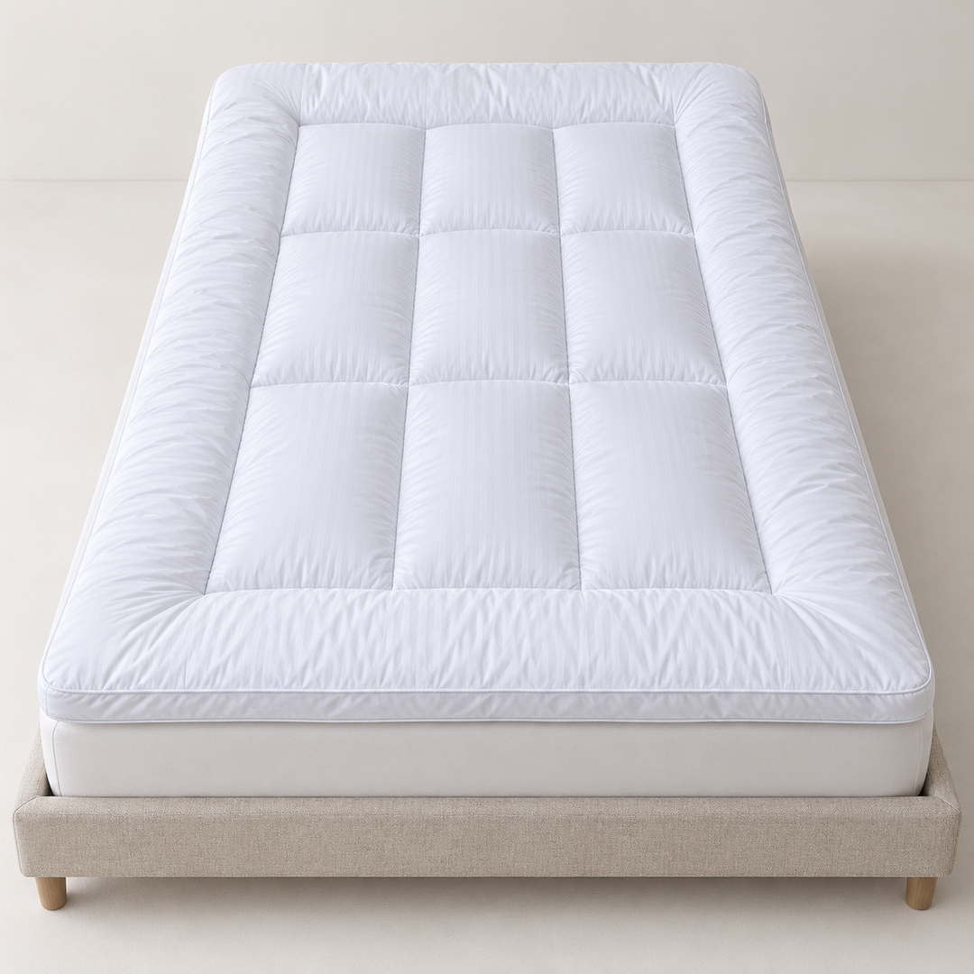 HAYA Mattress Topper 10 cm · White · 200 × 200 cm · Single