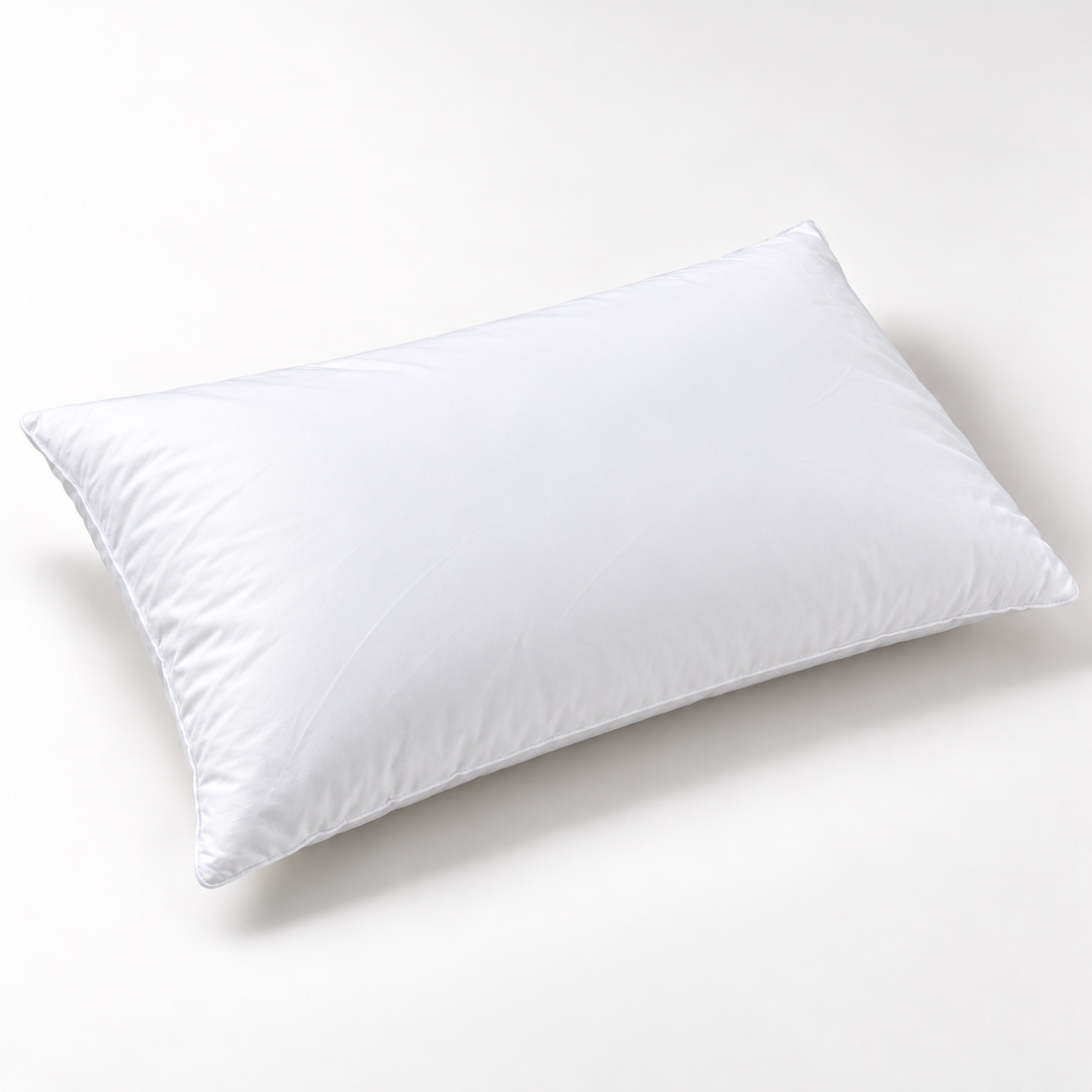 Hudu Microfiber Pillow · White · 50 × 75 cm · Single
